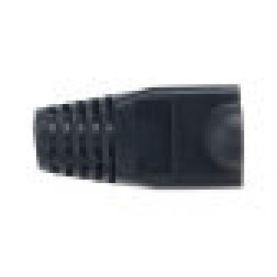 Kit 100 Unidades Capuchon Rj45 Color Negro