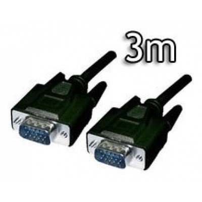 Cable VGA HDB15/M-HDB15/M, 3.0 M Biwond (Espera 2 dias)