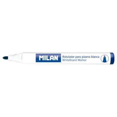 Milan Rotuladores para pizarra blanca color azul.