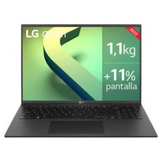 LG 16Z90Q-G.AD78B ordenador portatil i7-1260P Portátil 40,6 cm (16") WQXGA Intel® Core™ i7 32 GB LPDDR5-SDRAM 1000 GB SSD Wi-Fi 6E (802.11ax) Windows 11 Home Negro (Espera 4 dias)