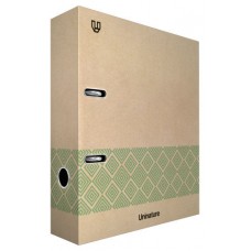 ARCHIVADOR RECICLADO ANILLAS 2X65MM CON RADO KRAFT SOFT A4 VERDE UNINATURE 17262420 (Espera 4 dias)