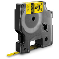DYMO RHINO Cinta ID1-6 Negro/amarillo tubo termorretractil DYMO RHINO Cinta ID1-6 Negro/amarillo tubo termorretractil