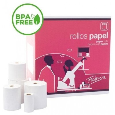 ROLLO TERMICO 57X30X12MM SIN BISFENOL A FABRISA 18114 (Espera 4 dias)