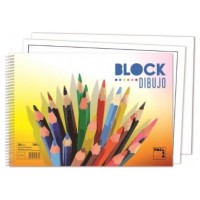 BLOCKS DE DIBUJO COLOURS 130GR.TAMAÑO FOLIO 20 HOJAS LISO SIN RECUADRO PACSA 18837 (MIN10) (Espera 4 dias)