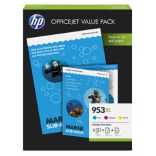 MULTIPACK 3 CARTUCHOS HP 953XL  (1X CIAN - 1X MAGENTA