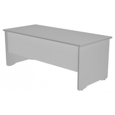 MESA DE OFICINA SERIE WORK 180X80 GRIS / GRIS ROCADA 2003AB02 (Espera 4 dias)