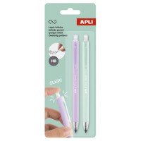 PACK 2 LAPICES RETRACTIL INFINITO LILA/VERDE APLI 20065 (Espera 4 dias) PACK 2 LAPICES RETRACTIL INFINITO LILA/VERDE APLI 20065 (Espera 4 dias)