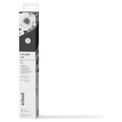 CRICUT INFUSIBLE INK TRANSFER SHEETS 2-PACK (BLACK) (Espera 4 dias) CRICUT INFUSIBLE INK TRANSFER SHEETS 2-PACK (BLACK) (Espera 4 dias)