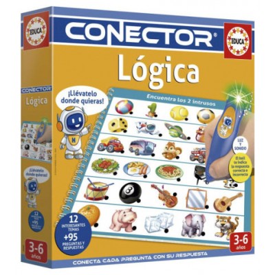 JUEGO EDUCATIVO CONECTOR LOGIC (MULTI) EDUCA 20393 (Espera 4 dias)
