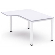 MESA DE OFICINA SERIE EXECUTIVE FORMA L IZQUIERDA 160X120 BLANCO/BLANCO ROCADA 2053AM04 (Espera 4 dias)