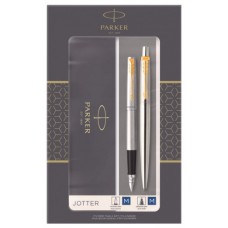 SET JOTTER. DUO PLUMA + BOLÍGRAFO ACERO GT PARKER 2093257 (Espera 4 dias)