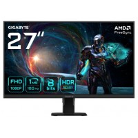 MONITOR GIGABYTE 27" GS27FA,SS IPS,1920X1080 (FHD),1MS,1000:1,180HZ,2HDMI+1DP,NEGRO (Espera 4 dias)