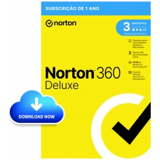 NORTON 360 DELUXE 25GB  1 USER 3 DEVICE  1YEAR