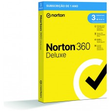 NORTON 360 DELUXE 25GB 1 USER 3 DEVICE 1 YEAR