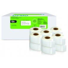 PACK 12 ROLLOS LW ETIQUETAS 25X54MM DYMO 2177563 (Espera 4 dias)