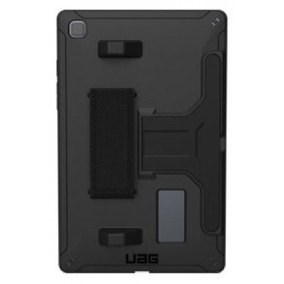 UAG SAMSUNG GALAXY TAB A7 10.4" SCOUT WITH KICKSTAND AND HANDSTRAP - BLACK - NON RETAIL POLY BAG (Espera 4 dias)