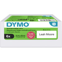 DYMO Etiqueta LW Multipack identificación 89x41mm - VALUE PACK (6 Rollos de 300 etiquetas) DYMO Etiqueta LW Multipack identificación 89x41mm - VALUE PACK (6 Rollos de 300 etiquetas)