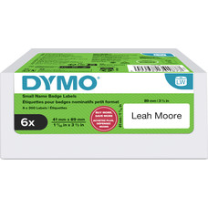 DYMO Etiqueta LW Multipack identificación 89x41mm - VALUE PACK (6 Rollos de 300 etiquetas) DYMO Etiqueta LW Multipack identificación 89x41mm - VALUE PACK (6 Rollos de 300 etiquetas)
