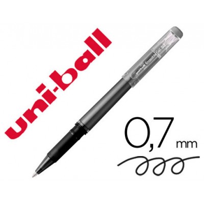 ROLLER GEL BORRABLE UF-222 0,7 MM. NEGRO UNI-BALL 233759000 (MIN12) (Espera 4 dias)