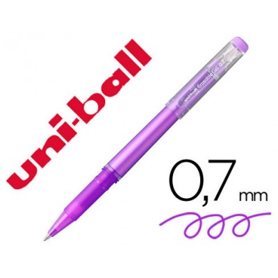 ROLLER GEL BORRABLE UF-222 0,7 MM. VIOLETA UNI-BALL 233809000 (MIN12) (Espera 4 dias)