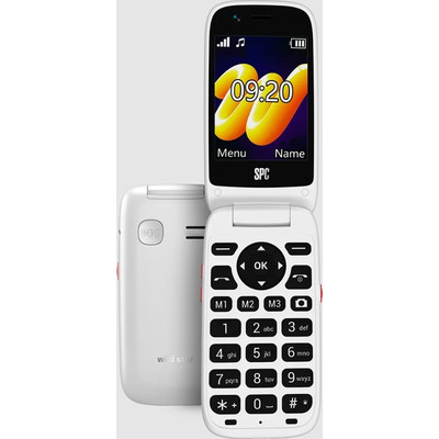 SPC 2346B Wild Star 4G Movil 2.8" Circles FM Blanc SPC 2346B Wild Star 4G Movil 2.8" Circles FM Blanc