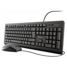Pack Teclado Y Mouse Trust Tkm-250 Silencioso