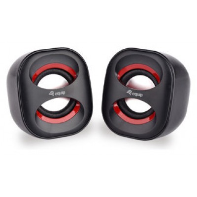 Altavoces 2.0 Equip Life Mini 6w Rms Color Negro