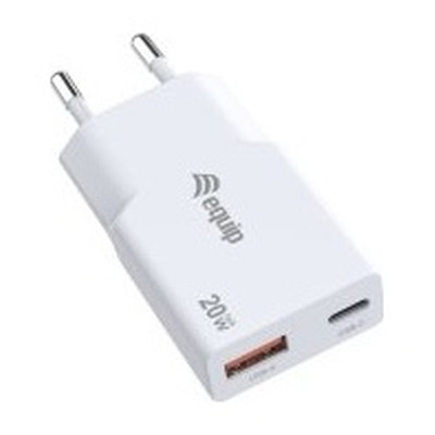 CARGADOR USB EQUIP 245522 GAN 20W 1xUSB-C PD 1xUSB-A CARGADOR USB EQUIP 245522 GAN 20W 1xUSB-C PD 1xUSB-A