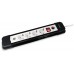 Regleta Alimentacion Equip Con 4 Tomas Cable De Red