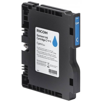 RICOH GARMENT INK CARTRIDGE CYAN TYPE 1 RI 100 RICOH GARMENT INK CARTRIDGE CYAN TYPE 1 RI 100