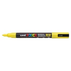 ROTULADOR NO PERMANENTE PC-3M PUNTA CONICA 0,9-1,3MM AMARILLO UNI-BALL 284570000 (MIN6) (Espera 4 dias)