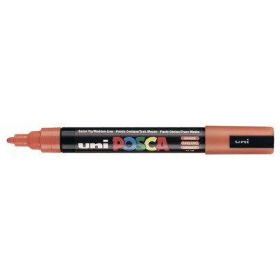 MARCADOR PC-5M POSCA 1.8-2.5MM NARANJA UNI-BALL 286542000 (MIN6) (Espera 4 dias)