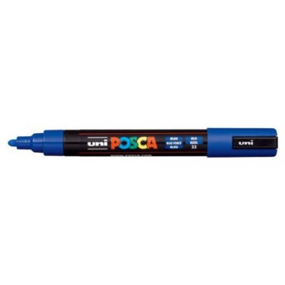 MARCADOR PC-5M POSCA 1.8-2.5MM AZUL UNI-BALL 286583000 (MIN6) (Espera 4 dias)