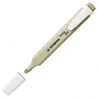 MARCADOR FLUORESCENTE SWING COOL NATURE TRAZO 1/4MM. VERDE BARRO STABILO 275/137 (MIN10) (Espera 4 dias)