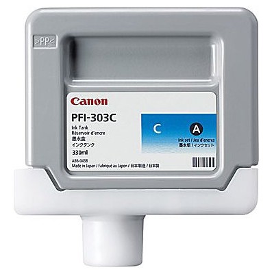 Canon IPF-810/820 Cartucho Cian, PFI303C 330ML