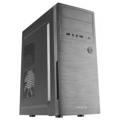 Caja Atx Semitorre Tacens Initiox Black Frontal