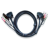 ATEN CABLE KVM DVI-I SINGLE LINK USB DE 3 M (2L-7D03UI) COMPATIBLE CON CONSOLA (CL6708MW) (Espera 4 dias)