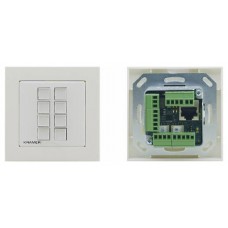 Kramer Electronics RC-208/EU-80/86(W) botonera Blanco (Espera 4 dias)