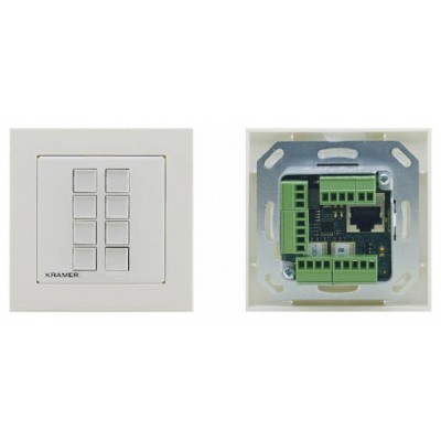 Kramer Electronics RC-208/EU-80/86(W) botonera Blanco (Espera 4 dias)