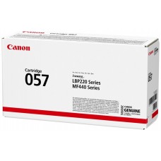 CANON Toner negro 057 i-SENSYS LBP223 LBP226 MF443 MF445