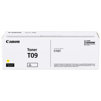 CANON Toner T09 amarillo I-Sensys XC-Serie  1127 I, 1127, 1127 P, 1127 iF