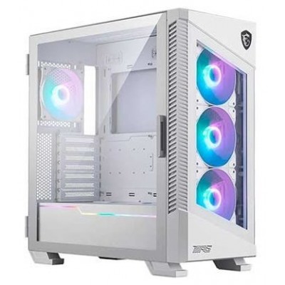 CAJA GAMING MSI MPG VELOX 100R WHITE  ATX 2XUSB3.2 RGB NEGRO