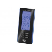 ESTACIÓN METEOROLÓGICA CON SENSOR EXTERNO TREVI ME 3108 RC NEGRO
