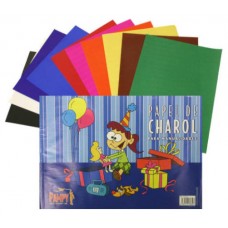 CUADERNO DE PAPEL CHAROL 10 HOJAS COLORES 33 X 23 CM. BISMARK 313634 (Espera 4 dias)