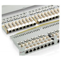 Patch Panel 48 Puertos Categoria 6 Apantallado