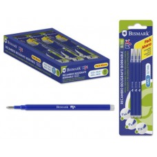 SET 3 UNIDADES RECAMBIO BOLIGRAFO BORRABLE AZUL BISMARK 327532 (Espera 4 dias)