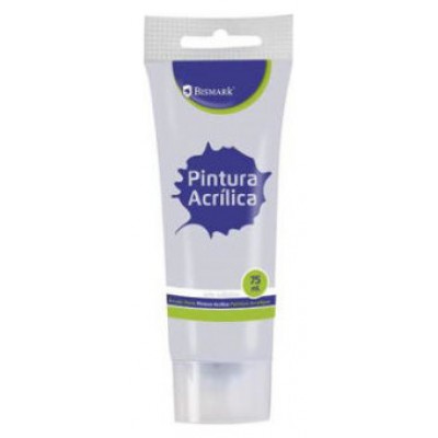 BOTE PINTURA ACRILICA 75 ML PLATA BISMARK 328529 (Espera 4 dias)