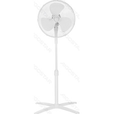 VENTILADOR DE PIE 40W BLANCO AIGOSTAR (Espera 4 dias)