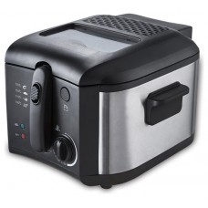 Freidora Kuken Capacidad 2l Acero Inox Cuerpo Y Tapa