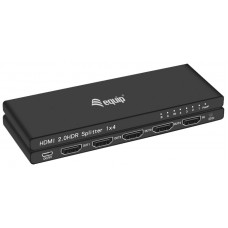 SPLITTER HDMI 2.0 ULTRASLIM 4 PUERTOS EQUIP